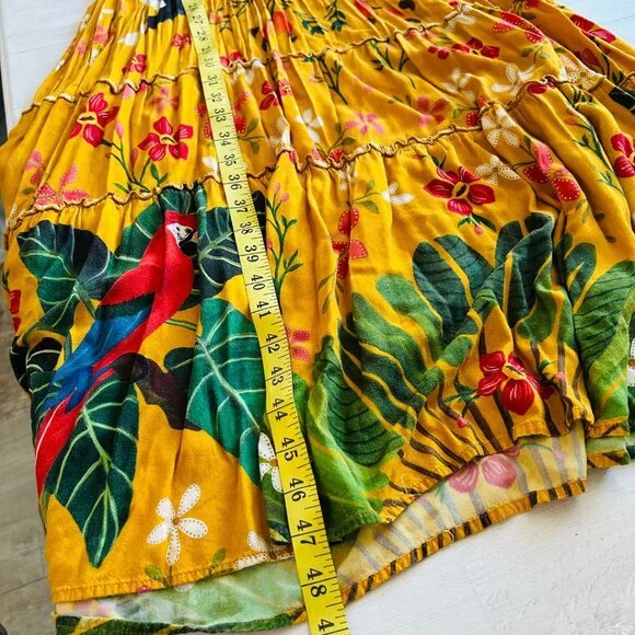 Farm Rio by Anthropologie Women's Sz XL Cristy Maxi Dress - Picture 10 of 14